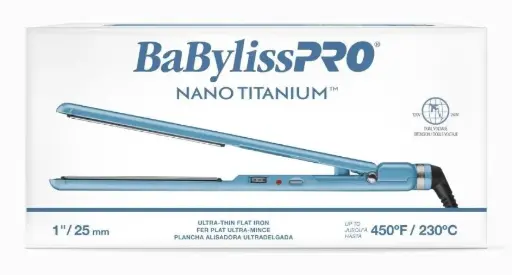 [74108446770] Babyliss Nano Flat 1" U Thin