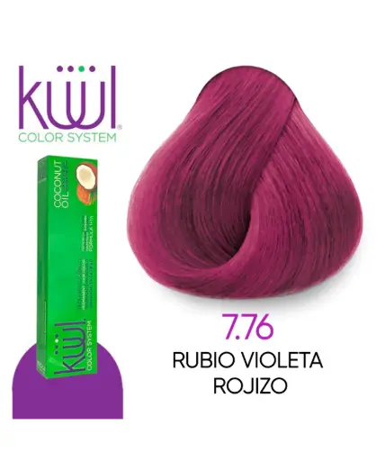 [501438368562] 7.76 Tinte Kuul Rubio Violeta Rojizo